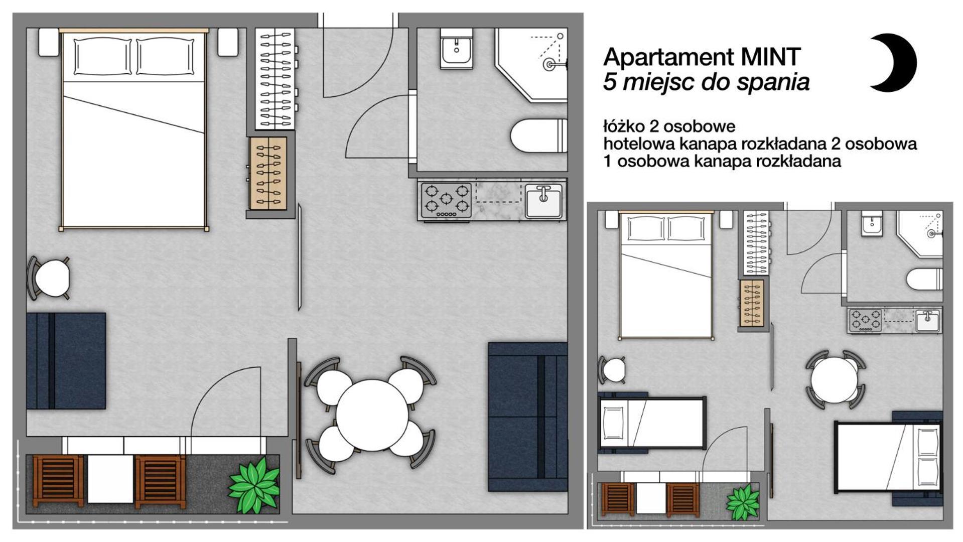 Bluemint Debina Apartamenty Przy Plazy Bagian luar foto